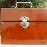 Vintage Electric Coil Ever Ready Vibrating Medical Machine Vintage Ever Ready 1920s Mahogany Boxed Therapeutic Vibrator Machine Image 2