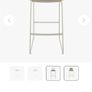 Set of 5 Coalesse Montara650 Designer Bar Stools (Oak/Grey) Image 3