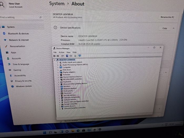 HP ProDesk Mini PC