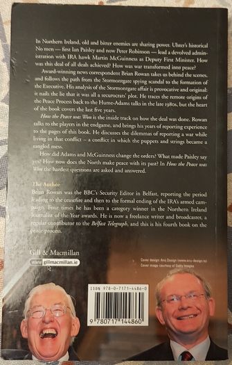 How The Peace Was Won by Brian Rowan