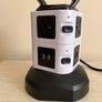 Tower Extension Lead 6 Sockets 4 USB Ports Image 2