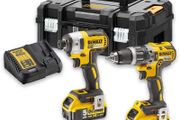 Dewalt DCK266P2T kit DCD796 Combi Drill + DCF887 Impact Driver, 2 x 5Ah Batteries, Charger