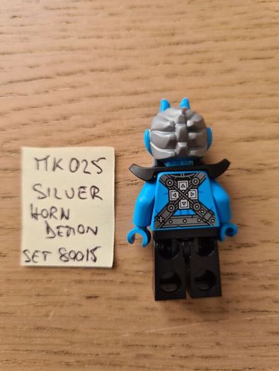 lego mk025 silver horn demon, set monkie kid 80015