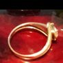 Beautiful 9k gold blue topaz ring Image 5