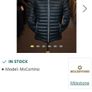Milestone black padded lambs leather jacket Sz XL - Rrp 329 (New) Image 8