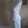 Episode Cream Peblum Dress New 10 Image 6