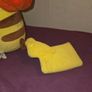 Tomy Pikachu with Ash's Hat Plush Image 5