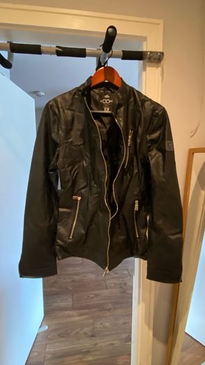 leather mans jacket