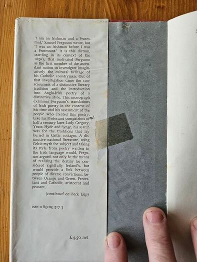 An Ascendancy Of The Heart. By Robrt O'driscoll. Introduction By Maire Cruise O'brien. Hardback Edition In Poor Condition.  See Photos For Same.