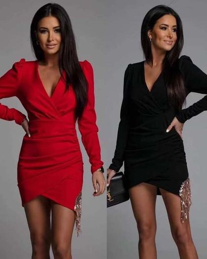 Black Dress With Long Sleeves
