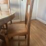 Oak Table and Chairs Image 4