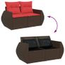 7 Piece Garden Sofa Set Image 5