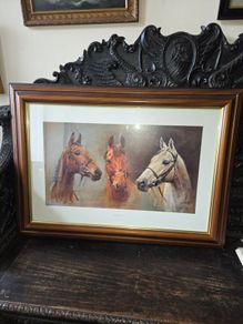 Large "We Three Kings" Framed print