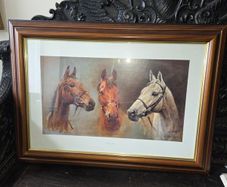 Large "We Three Kings" Framed print