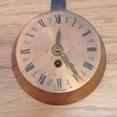 Vintage Copper Frying Pan Wall Clock   (1960s/1970s)