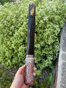 an antique British Sheffield 925 silver page turner