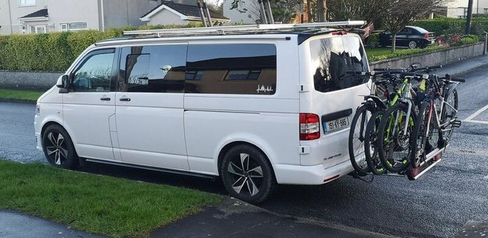 VW Transporter Camper Van,Under 2m Poptop RoofRack