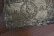 1914 tin with pencil holder