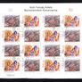 2005 Ireland Irish Female Artists Commemorative Stamp Sheetlet Plate 1B1B1B1B Fine Used with Dublin cancel of 24th February 2005 (Frist day of issued) on envelope extract. Image 2