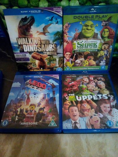 Family Movie Blu-ray Collection Kids Movies Disney Pixar