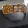 Intricate 18ct solid bangle Image 2