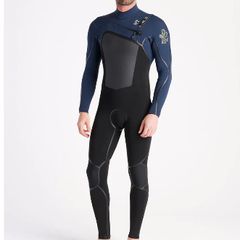 C-Skins NuWave Wired 5:4 Mens LQS Chest Zip Steamer