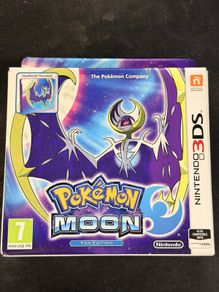 Pokemon Moon (CIB Fan Edition) - UK Version - Nintendo 3DS 2016