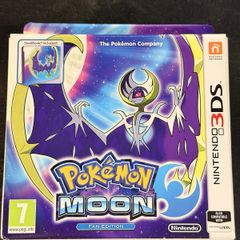 Pokemon Moon (CIB Fan Edition) - UK Version - Nintendo 3DS 2016