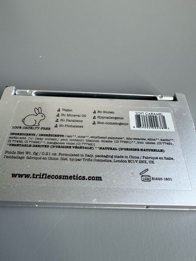 Trifle Cosmetics Praline Eye Shadow Palette