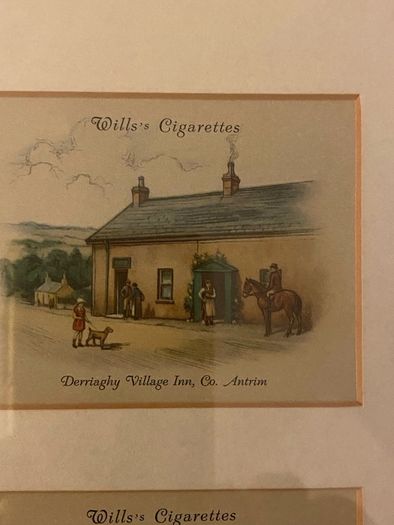 Cigarette cards Set of Four W.D.H.O Wills