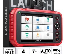 Unlimited Use free update lifetime no subscription Launch 123x car diagnostics tool NEW 7 reset function NEW