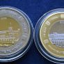 Monaco Set Trial Probe Essai Pattern Euro coins complete set 2005 Image 3