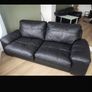 3 + 2 Seater Leather Sofa Couch Suite Image 2
