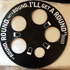 round Guinness tray, getting the round in