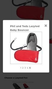 Phil And Teds Lazyted Baby Bouncer
