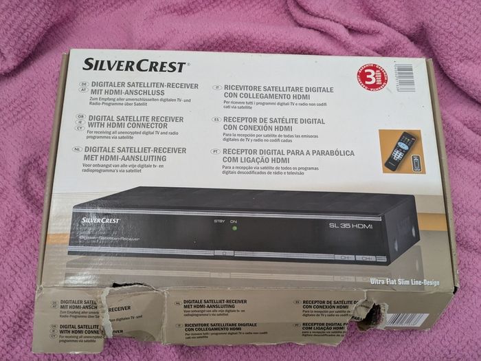 Digital Satellite Receiver with hdmi from silvercrest