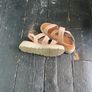 Size 40 Oletti blush pink soft leather sandals Image 2