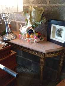 French louis XVI style console table