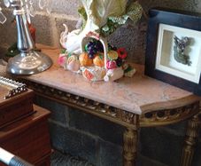 French louis XVI style console table