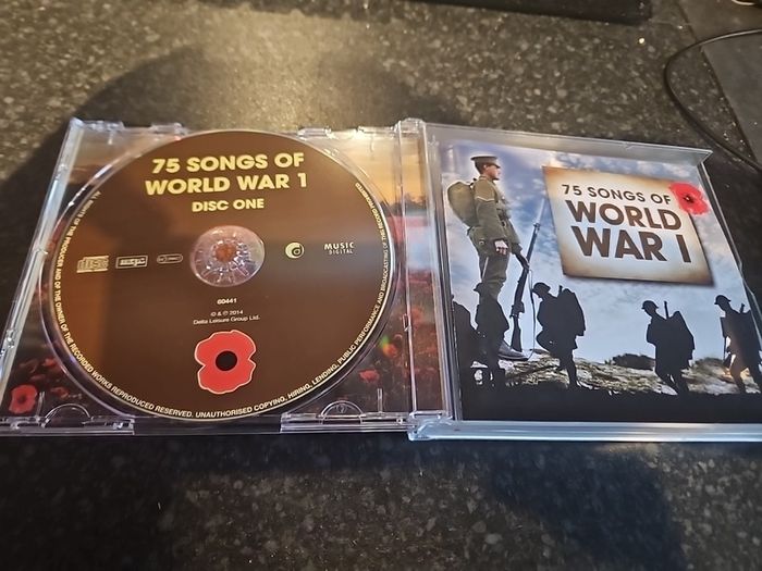 75 songs of WW1 CD