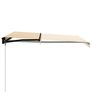 Manual Retractable Awning with LED 300x250 cm Yellow and White Image 2