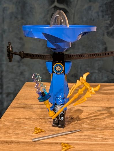 Lego 70740 Ninjago Airjitzu Jay Flyer, includes possession minifigure