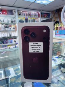 iPhone 18 Pro Max 256GB Burgundy - EU STOCK