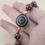 Vintage Himalayan Tibetan Circle Eye Circle Shape Agate & Beads Bracelet Image 5