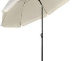 200 cm Parasol, Market Parasol, Garden Shade, Patio Shade, Round Sun Protection, UV25+