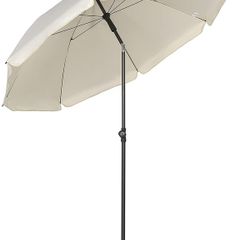 200 cm Parasol, Market Parasol, Garden Shade, Patio Shade, Round Sun Protection, UV25+