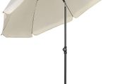 200 cm Parasol, Market Parasol, Garden Shade, Patio Shade, Round Sun Protection, UV25+