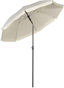 200 cm Parasol, Market Parasol, Garden Shade, Patio Shade, Round Sun Protection, UV25+