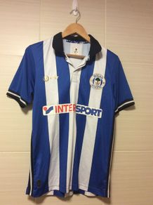 Wigan Athletic Jersey. Season 2014/2015. Official Mi-fit Mens Home Jersey. Authentic Original From 2014. Not A Modern Day Remake.