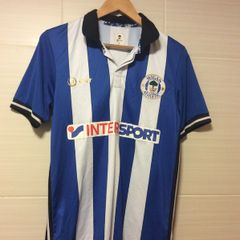 Wigan Athletic Jersey. Season 2014/2015. Official Mi-fit Mens Home Jersey. Authentic Original From 2014. Not A Modern Day Remake.